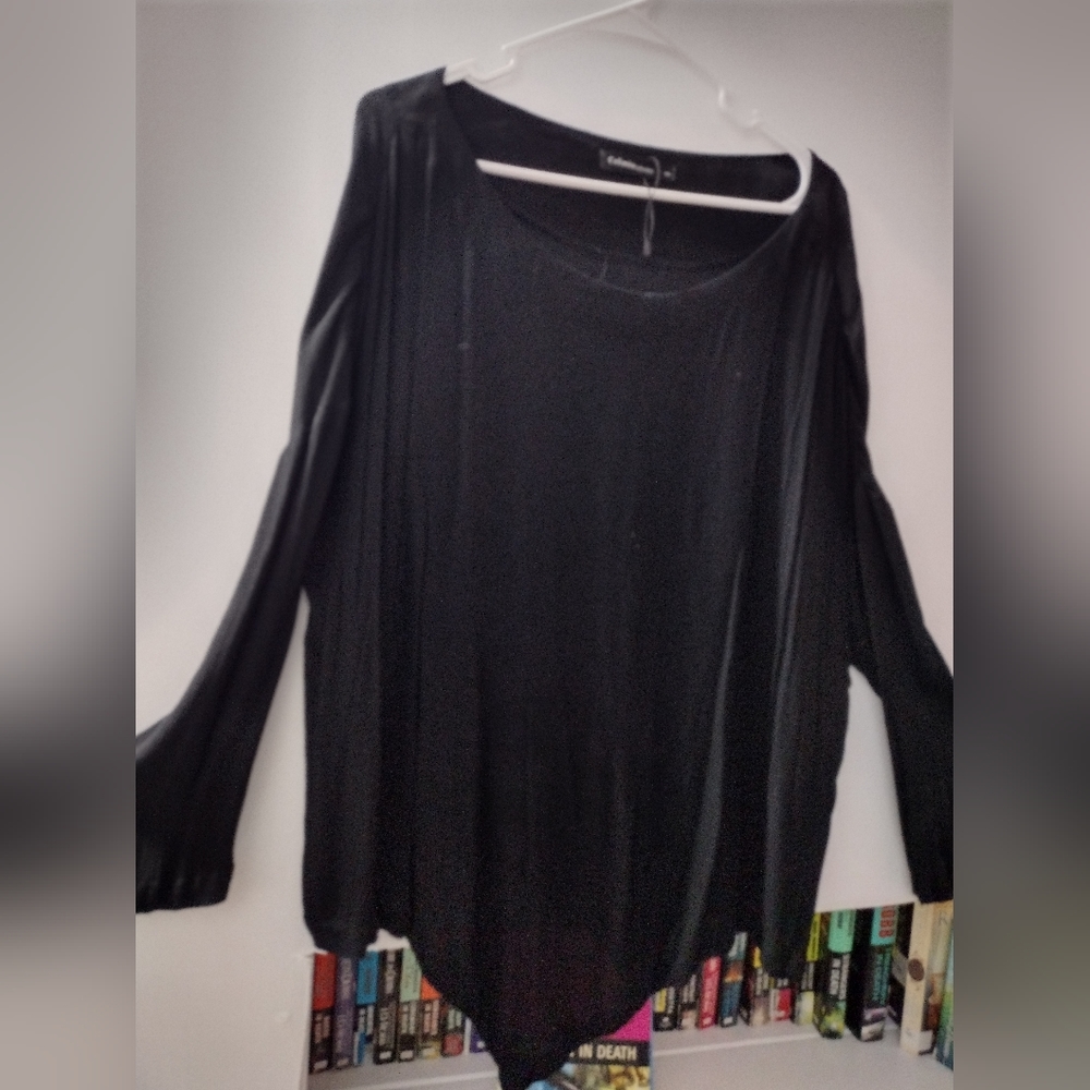Celmia Black Blouse